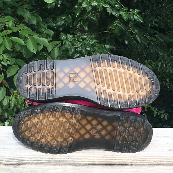 Dr Martens Combat Boot Barbie Core Hot Pink Mix Style Womens US 8 EU 39 UK 6 - Picture 4 of 11